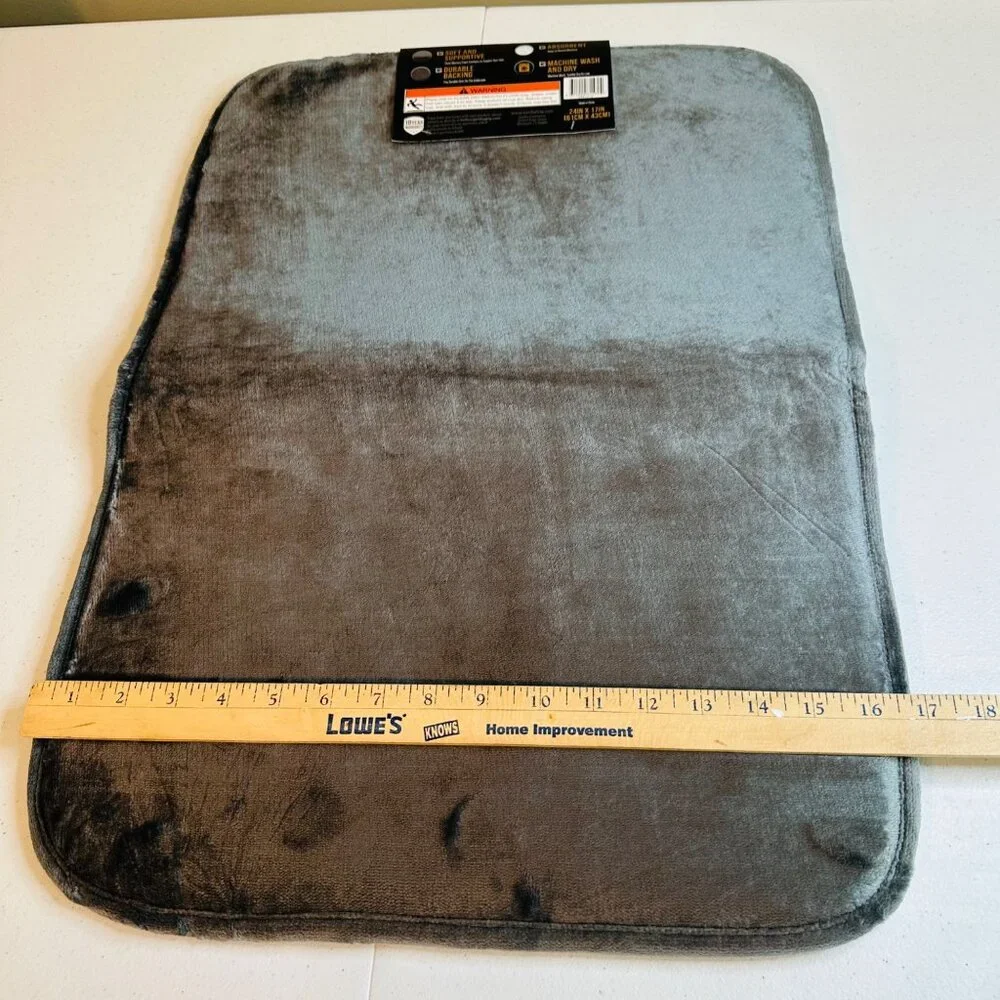 Gorilla Grip Memory Foam Bath Mat Bath Rug 24